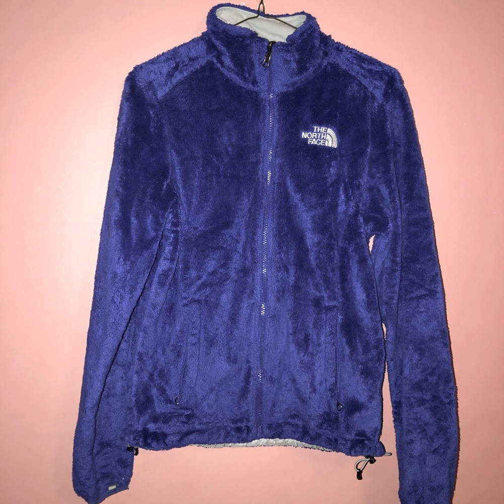 The North Face face osito blue purple